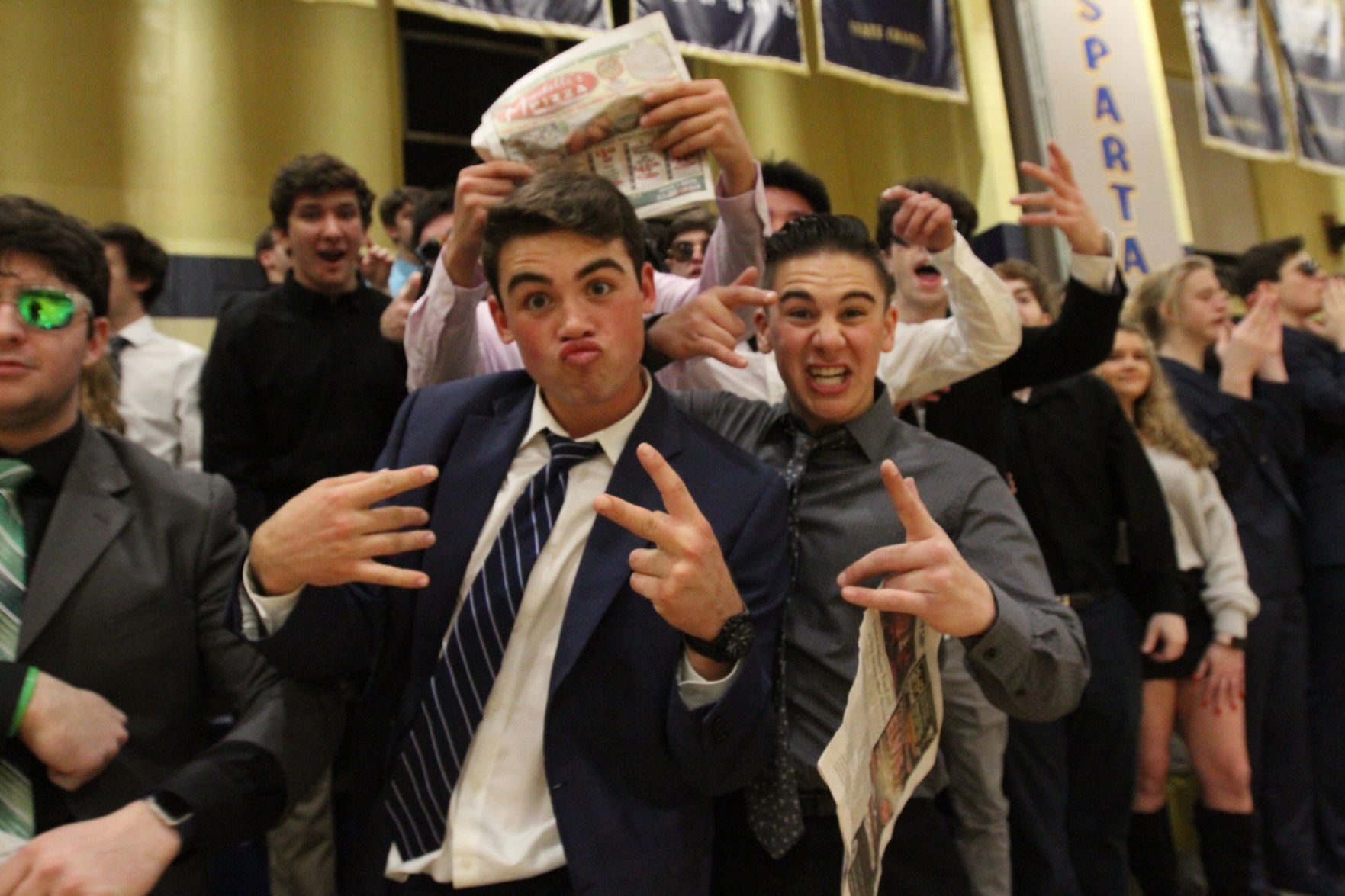 Holy Spirit Mainalnd boys basketball